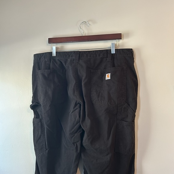 Black Carhartt Original Fit Pants Size 18 Short - Picture 4 of 10
